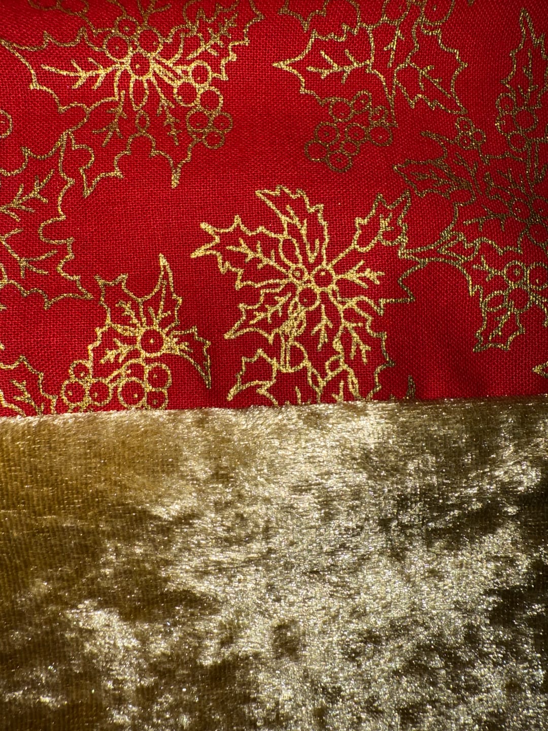 Customer photo review of Crushed Velvet Fabric