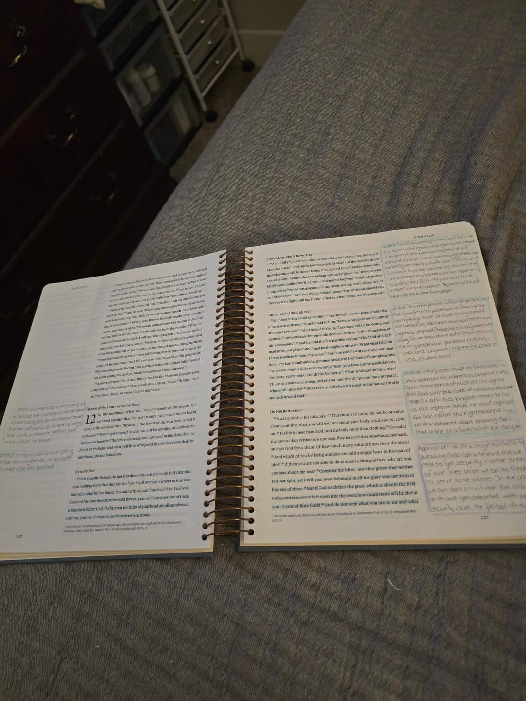 Customer photo review of Spiral Bible™ - ESV - New Testament