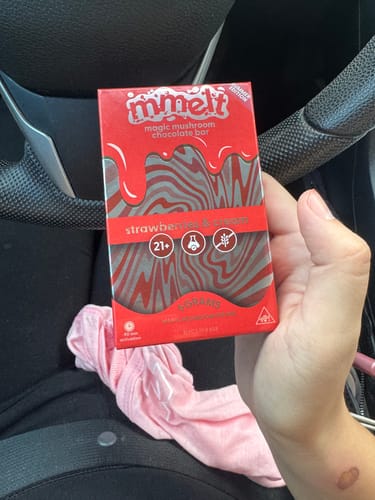 Customer photo review of Mushroom Chocolates