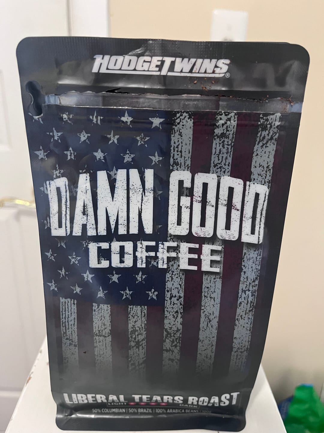 Customer photo review of Damn Good™ Coffee - Liberal Tears Roast