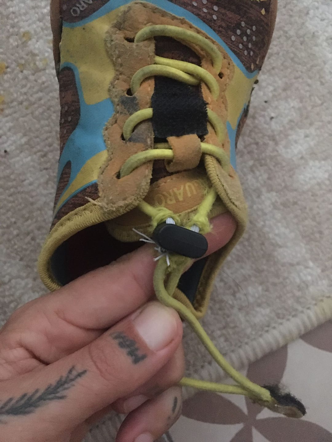 Customer photo review of Niños Fast Ⅰ - Zapatos Barefoot