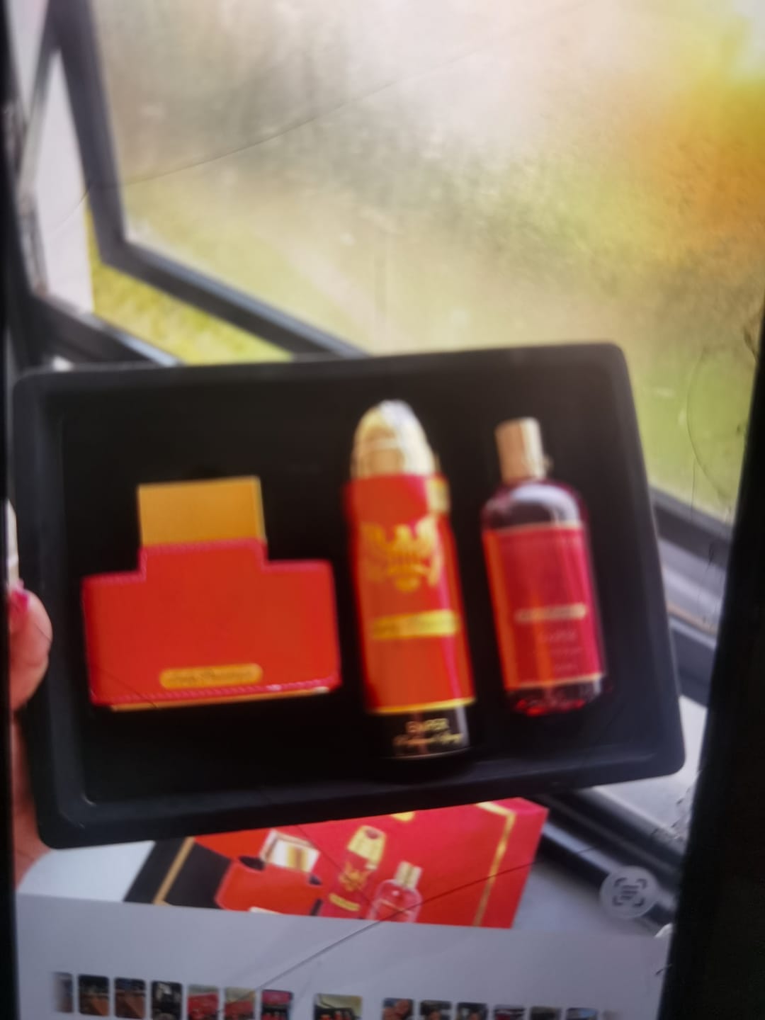 Customer photo review of Lady President Emper 3 in 1 gift set