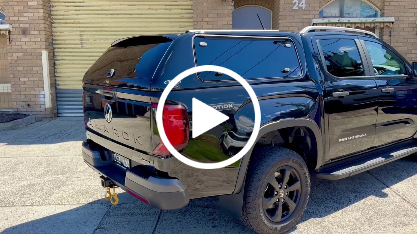 Customer video review of Amarok Canopy New Volkswagen 2023-2025 - UniUte FORCE PRO