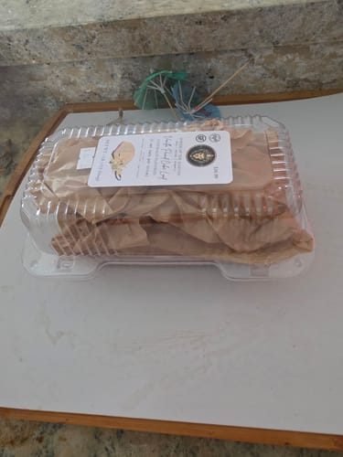 Customer photo review of No Sugar Added Low Carb Keto Pound Cake Loaf
