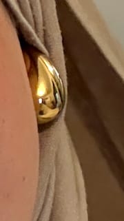 Customer photo review of Britt Earrings