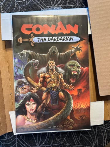 Customer photo review of Conan The Barbarian #25 Cover A Alex Horley Wraparound (Mature)
