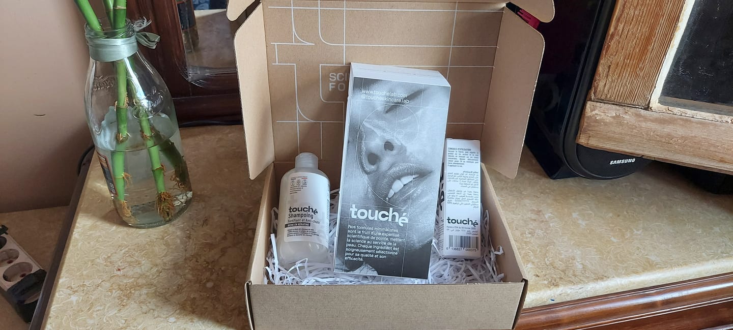 Customer photo review of Pack shampooing et après-shampooing pousse et croissance