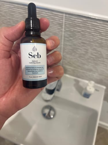 Customer photo review of Seb Natural Calming Serum