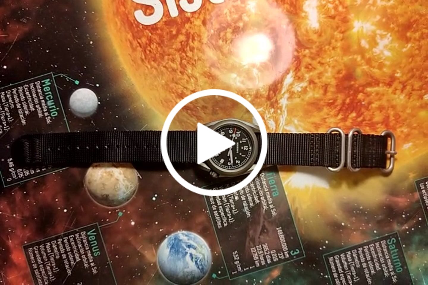 Customer video review of VOYAGER - 100M Waterproof Titanium Automatic Field Watch | Black