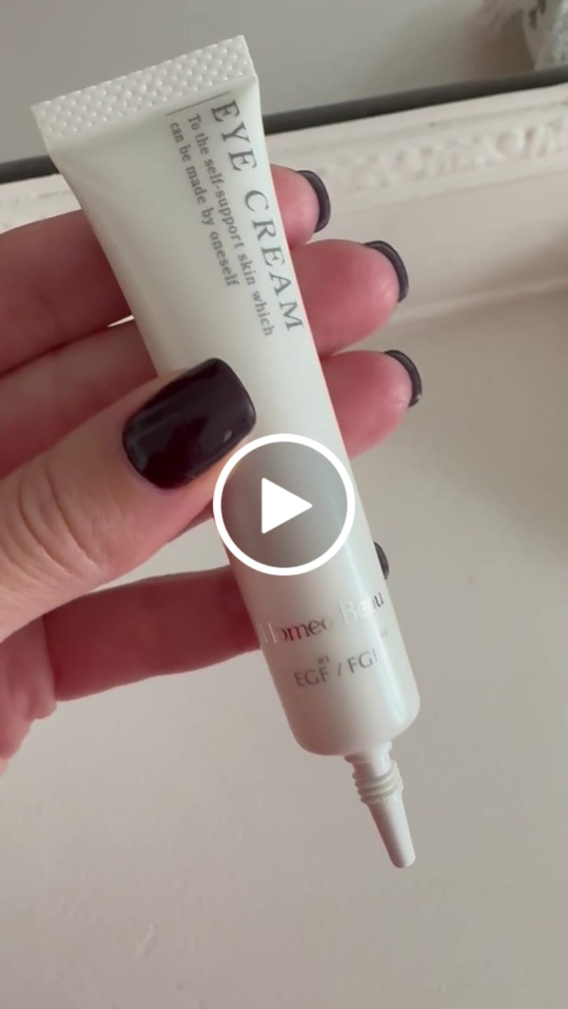 Customer video review of Homeo Beau Eye Cream