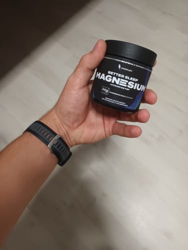 Zákaznická recenze s fotkou produktu Sleep Magnesium