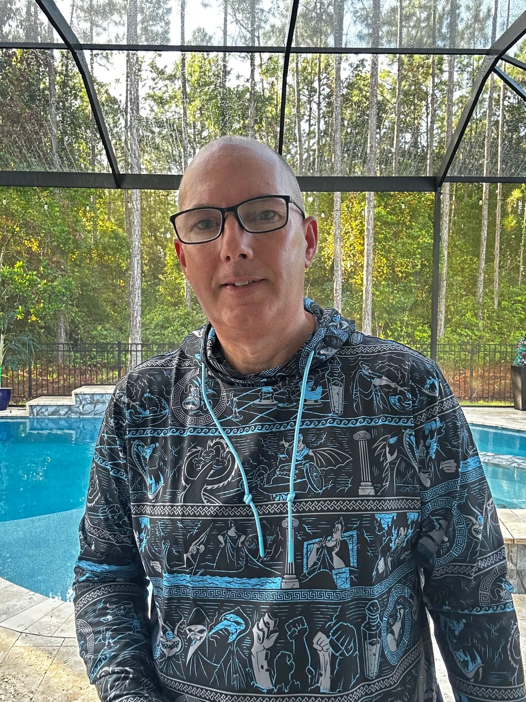 Customer photo review of Disney Villains "Hades Gonna Hate" – Performance Hoodie