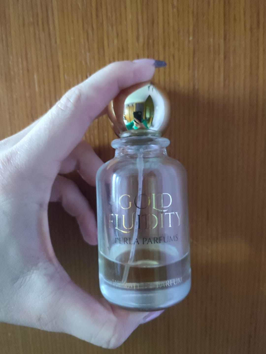 Customer photo review of Gold Fluidity