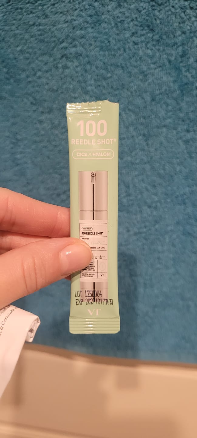 Customer photo review of Serums-būsteris ar mikroadatām un retinolu VT Cosmetics Reti-A Reedle Shot 100