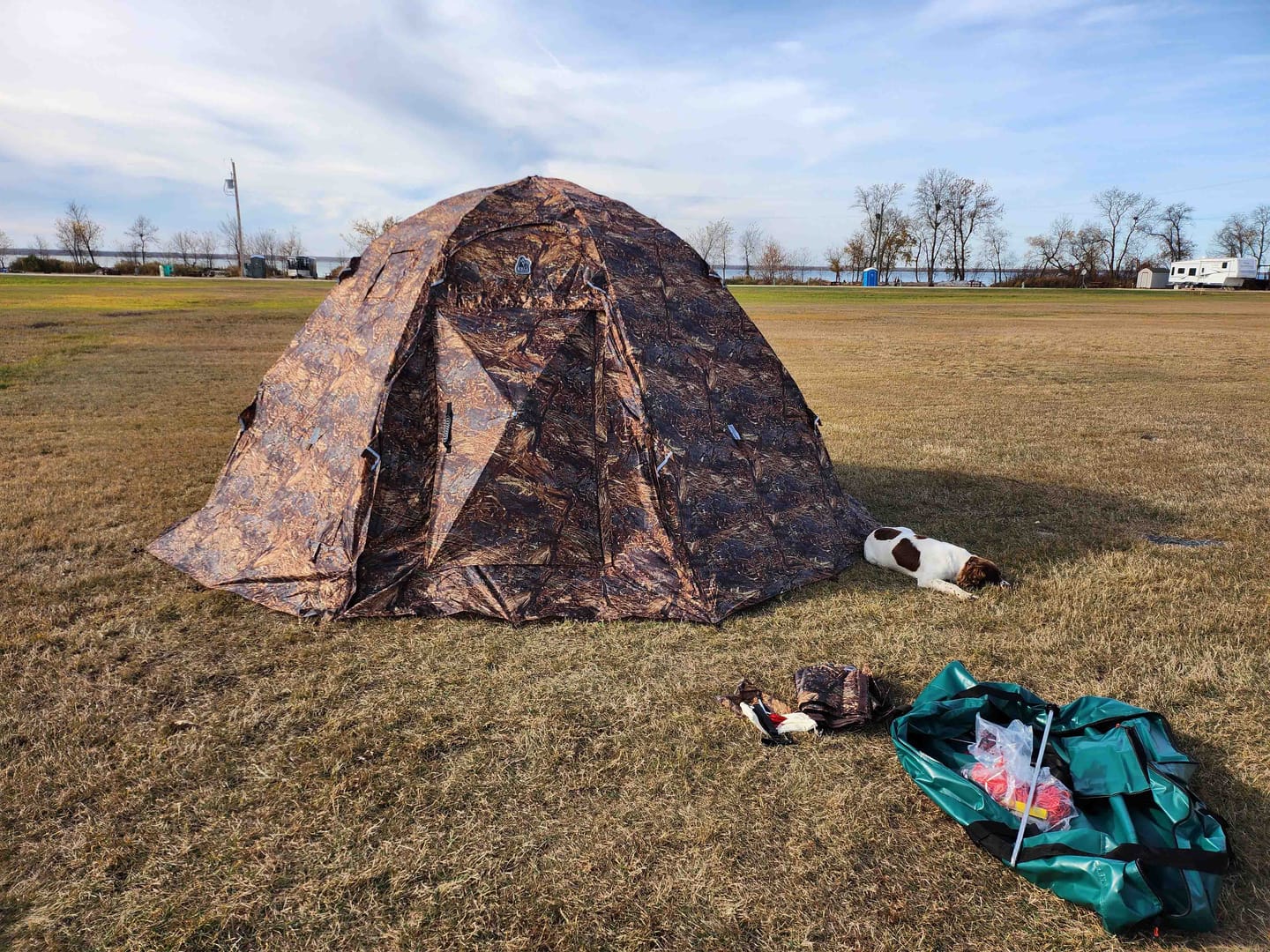 Customer photo review of RBM All-Seasons tent  UP-5 for 2-6 person