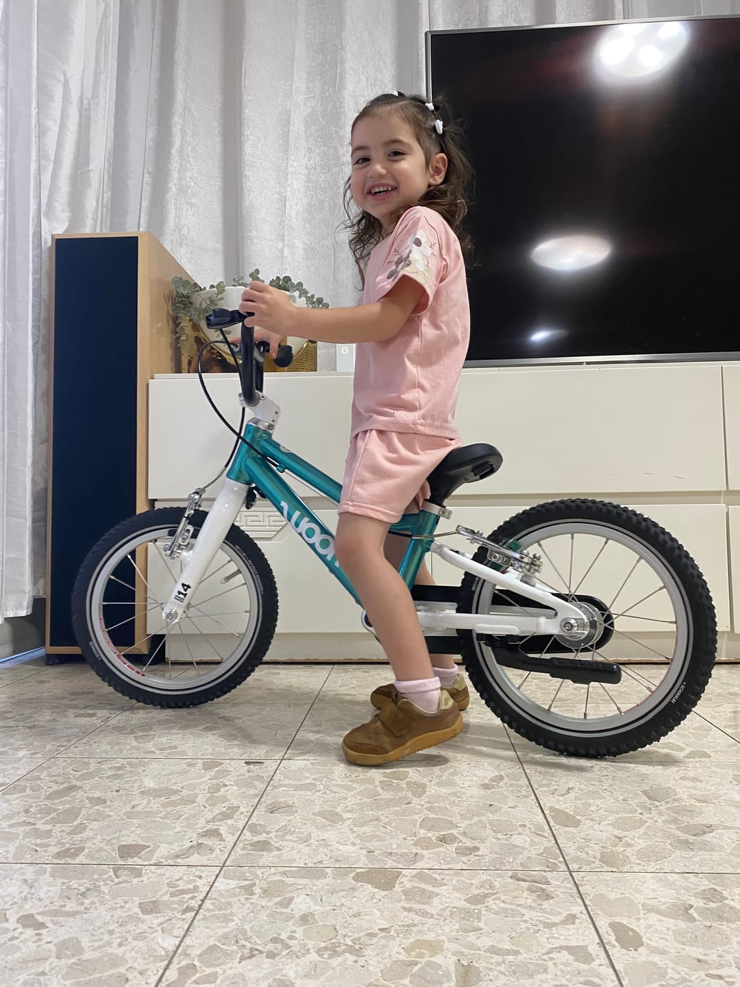 Customer photo review of woom 2 אופני ילדים 14 אינץ'