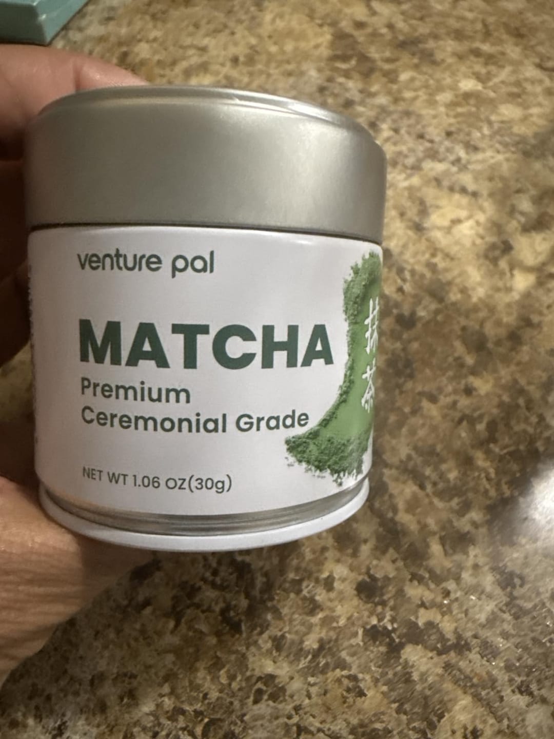 Customer photo review of Ceremonial Grade Matcha Powder - 30g/1.06oz