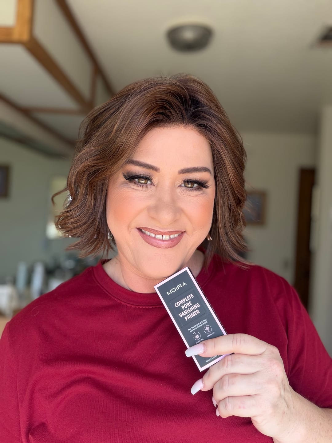 Customer photo review of Complete Facial Primer (003, Pore Vanishing)