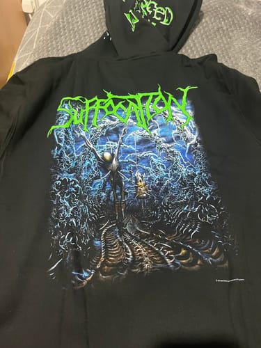 Customer photo review of Suffocation - Pierced From Within - Deluxe Pullover Hoodie
