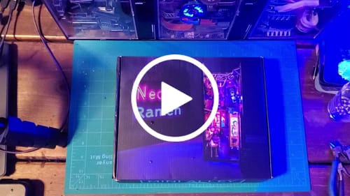 Customer video review of Neo Ramen MiniAlley – A Cyberpunk DIY Diorama Booknook