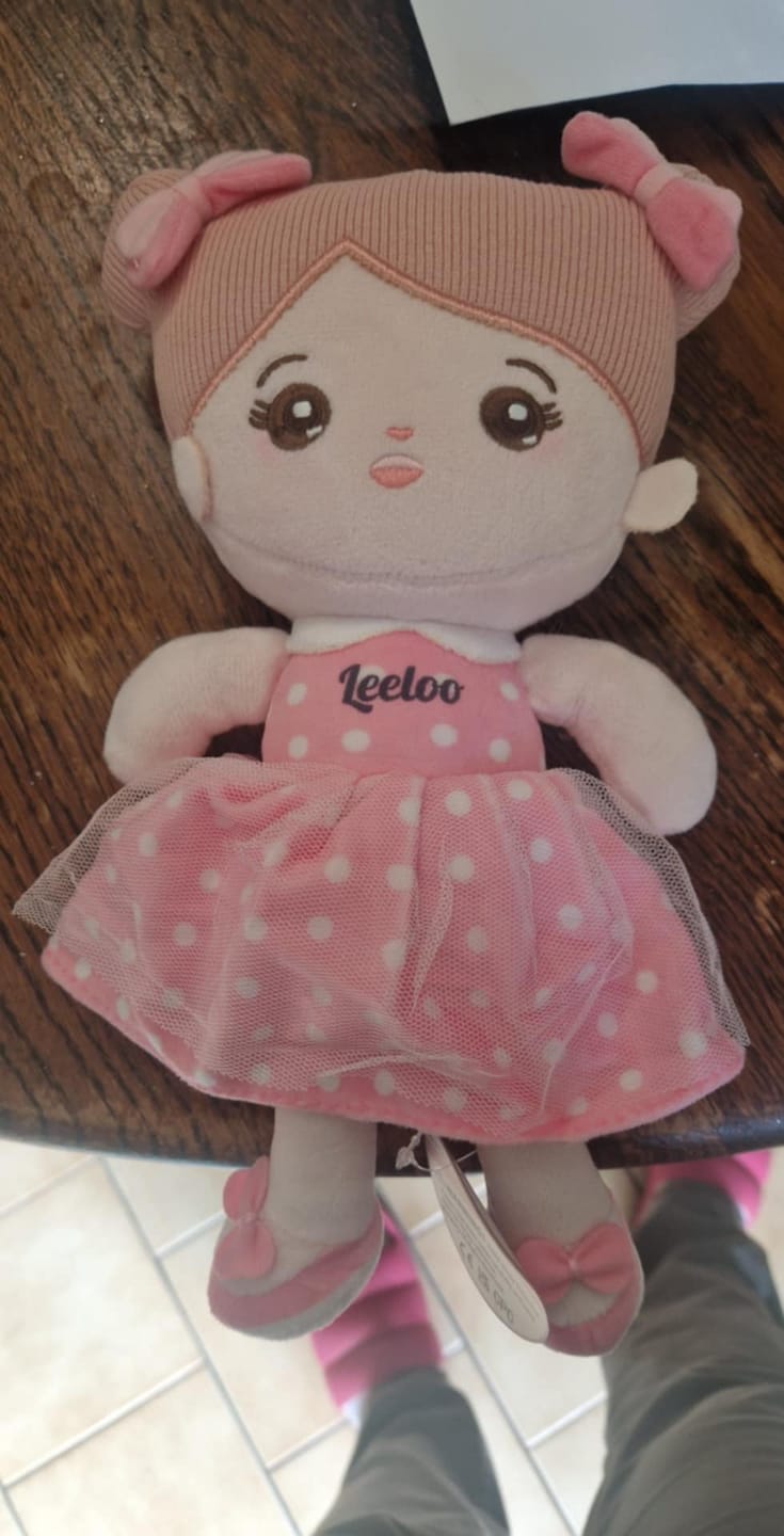 Customer photo review of Poupée en Peluche Personnalisée au Design Original