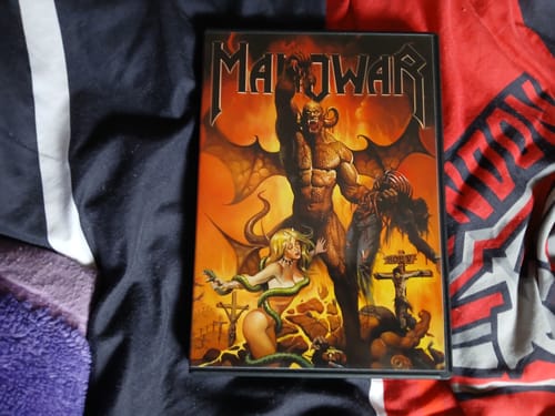 Customer photo review of Manowar DVD Double Hell On Earth V