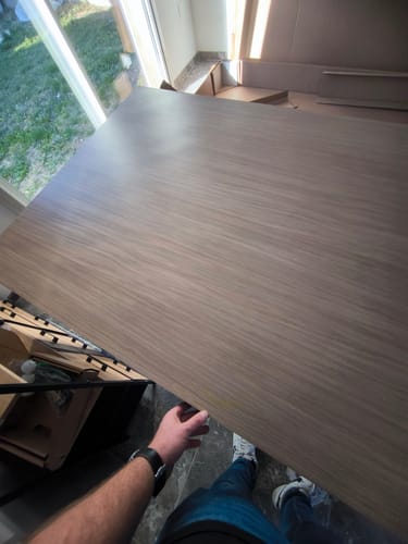 undefined review of Table à manger convertible en billard hêtre noir - 6FT image 1 out of 2