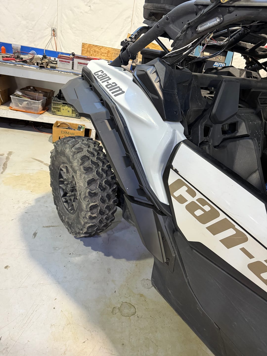 Customer photo review of Fender Flares for Can-Am Maverick X3 / X3 Max