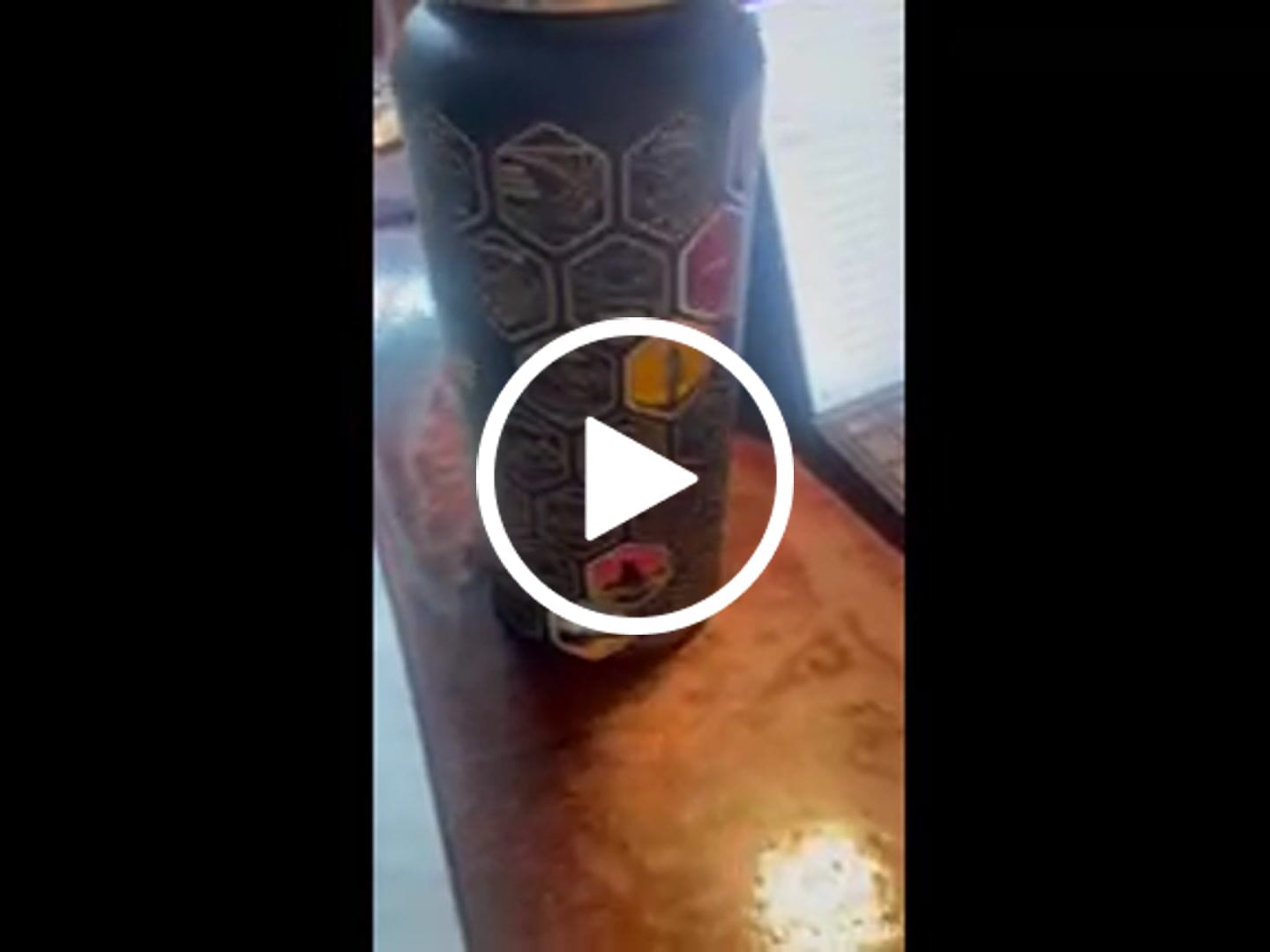 Customer video review of Lets Wander™ National Parks Water Bottle + Stickers