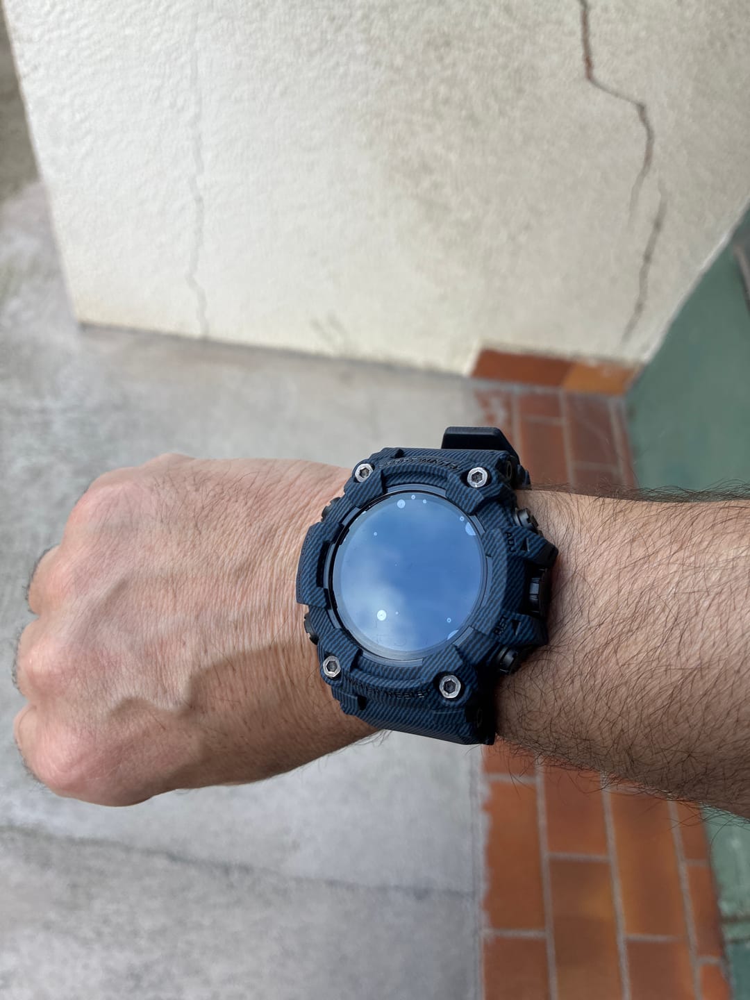 Customer photo review of Montre connectée militaire
