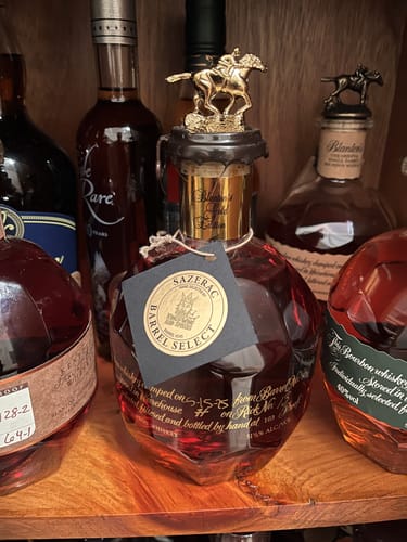 Customer photo review of Blanton's Gold Edition Single Barrel Bourbon Barrel Select Barrel #245 K.W.S. Edition (750ml)