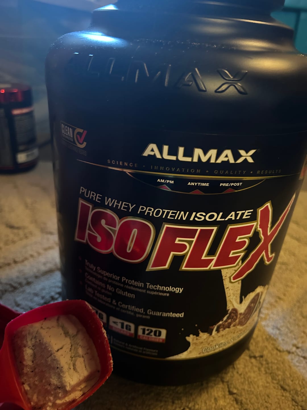 Customer photo review of Allmax - Isoflex - 5lbs