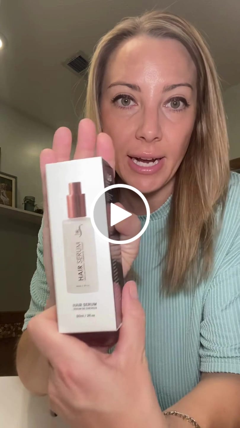 Customer video review of Herstyler Argan Oil Hair Serum