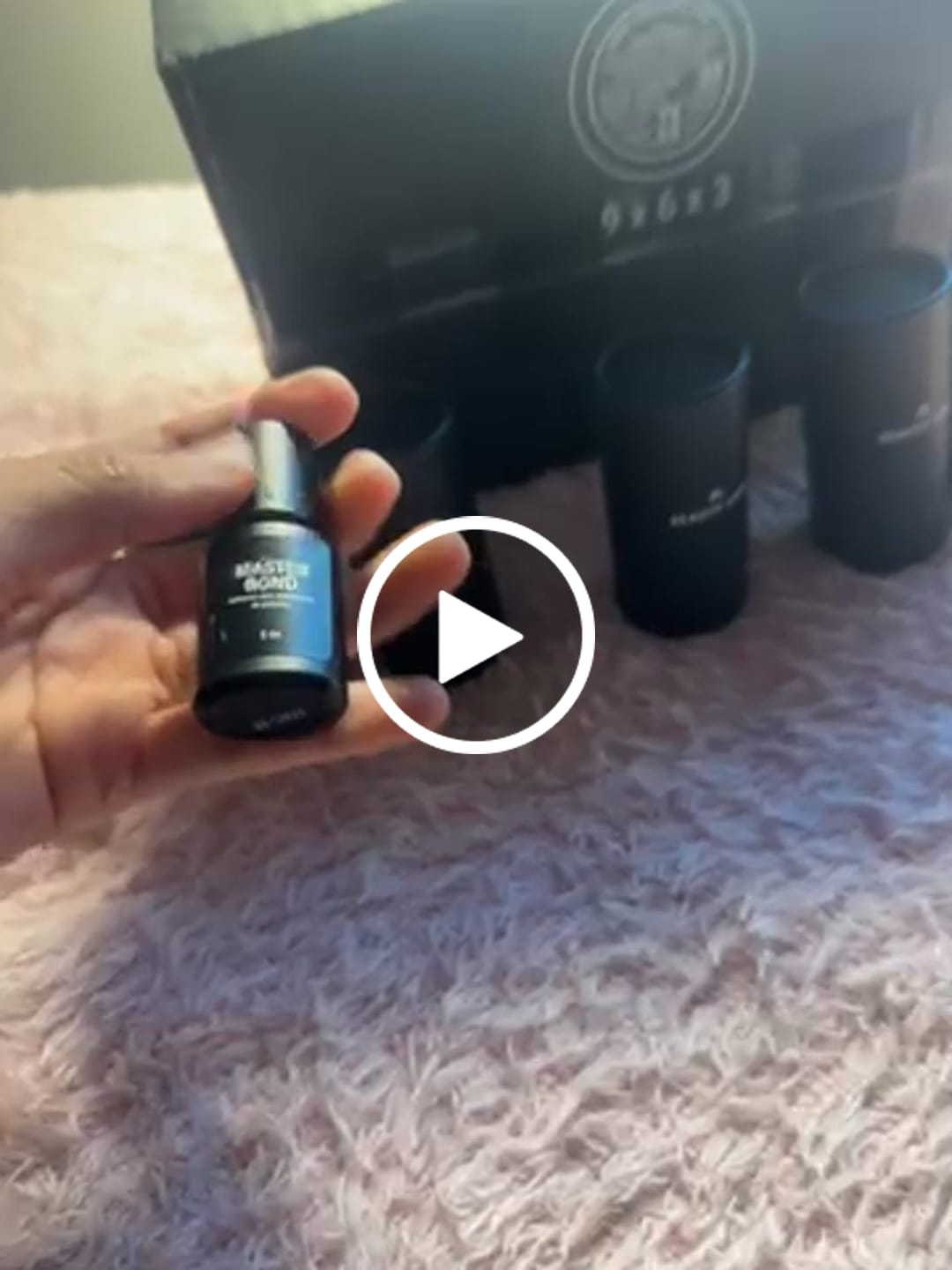 Customer video review of Master Bond
