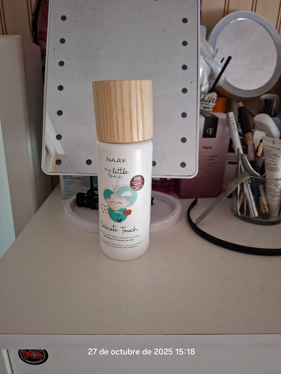 Customer photo review of Delicate Touch - Emulsión Recuperadora | Para pieles con dermatitis, rosácea o sensibilidad