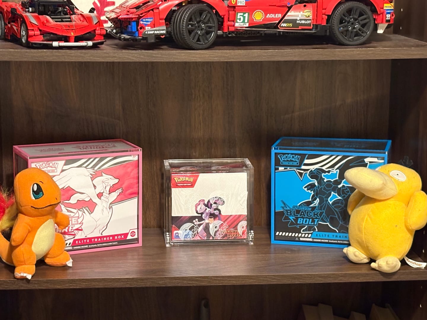 Customer photo review of Premium Colored Acrylic Pokemon Elite Trainer Box Case