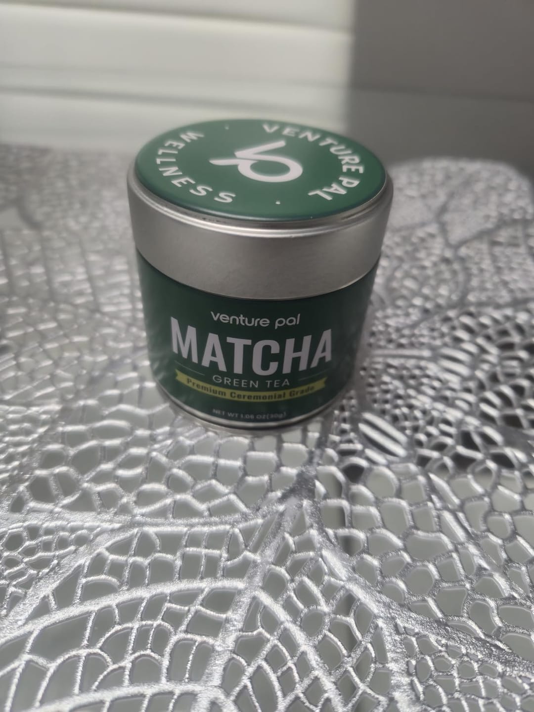 Customer photo review of Ceremonial Grade Matcha Powder - 30g/1.06oz