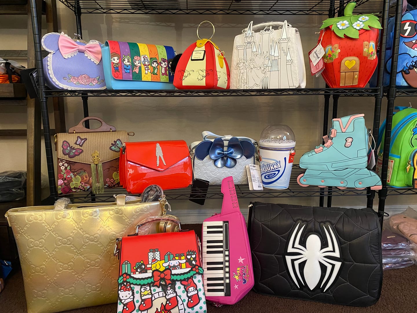 Customer photo review of Loungefly Mini Backpack Mystery Box