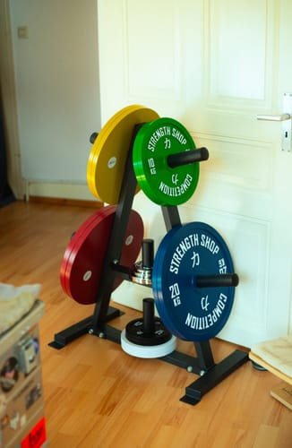 Customer photo review of Strength Shop Calibrated Plates Sets 157.5kg, 159kg or 459kg - IPF Approved