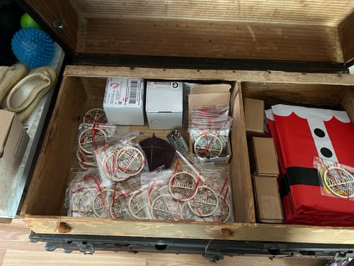 Customer photo review of Personalized Christmas Ornaments