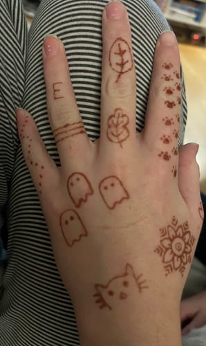 Customer photo review of Henna Cone (20g) Single