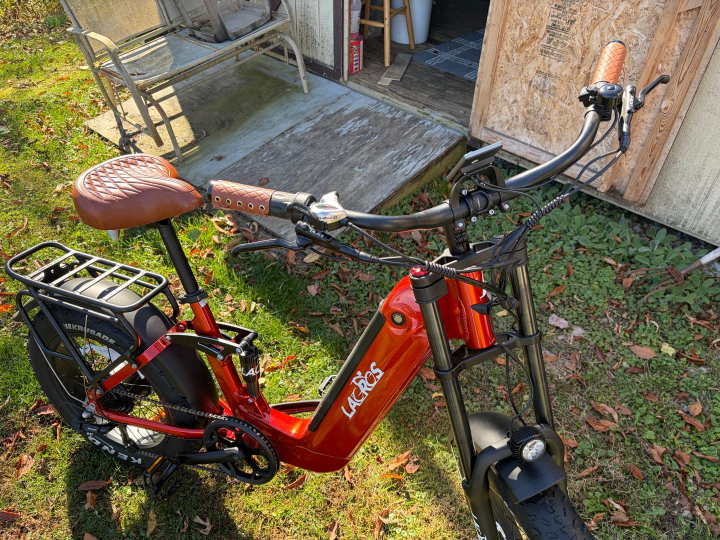 Customer photo review of Cyclone - Lightweight Electric Bike for Commuting