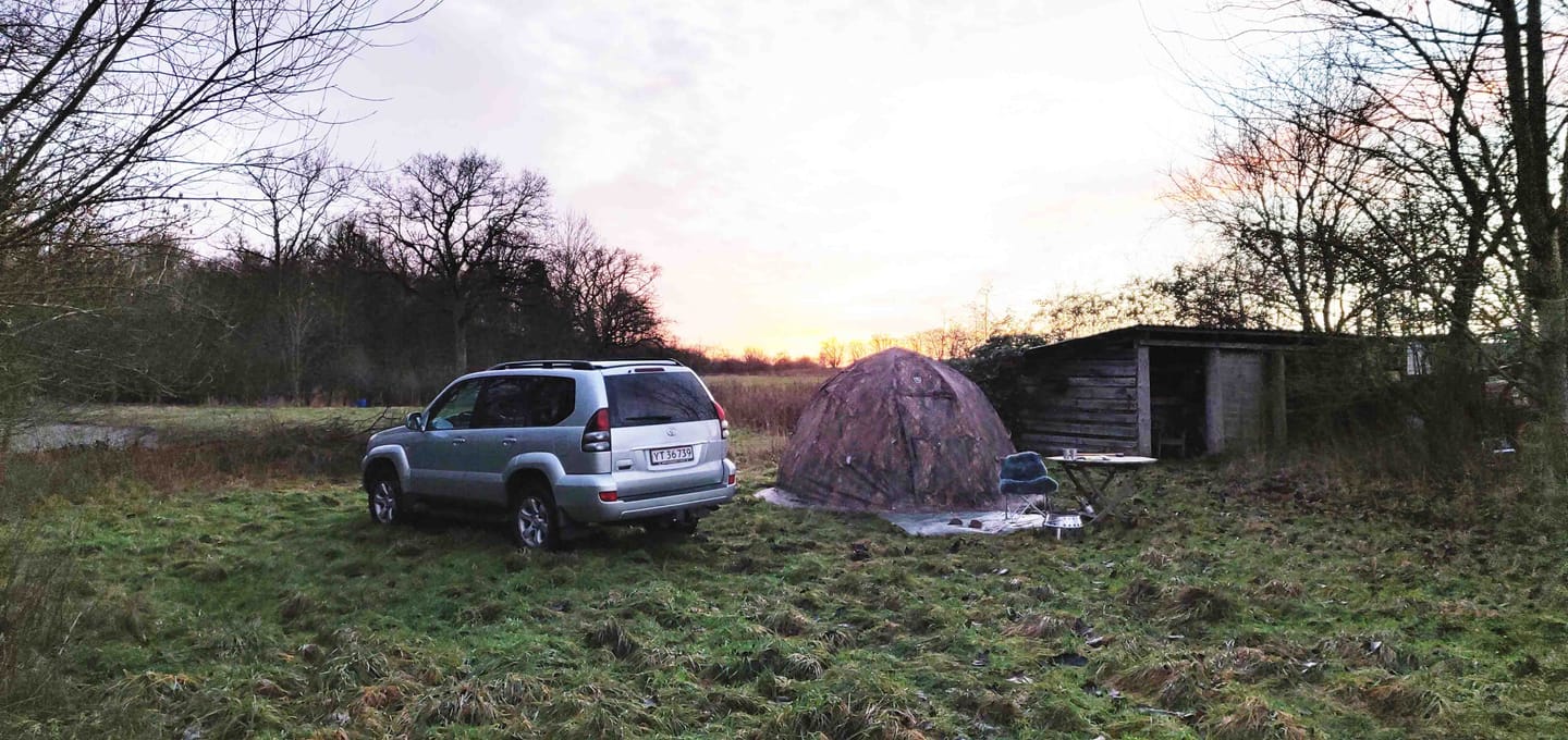 Customer photo review of RBM UP-2 - All-Seasons Double Layer Hot Tent for 2-4 person