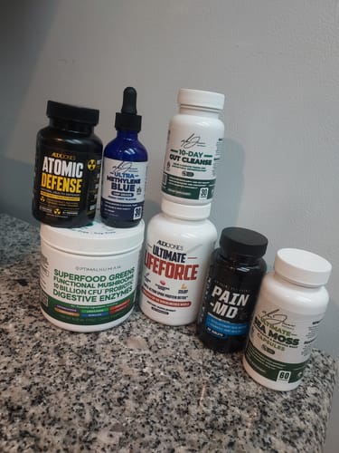 Customer photo review of Ultimate Lifeforce - Triple-Action Spike Protein Detox