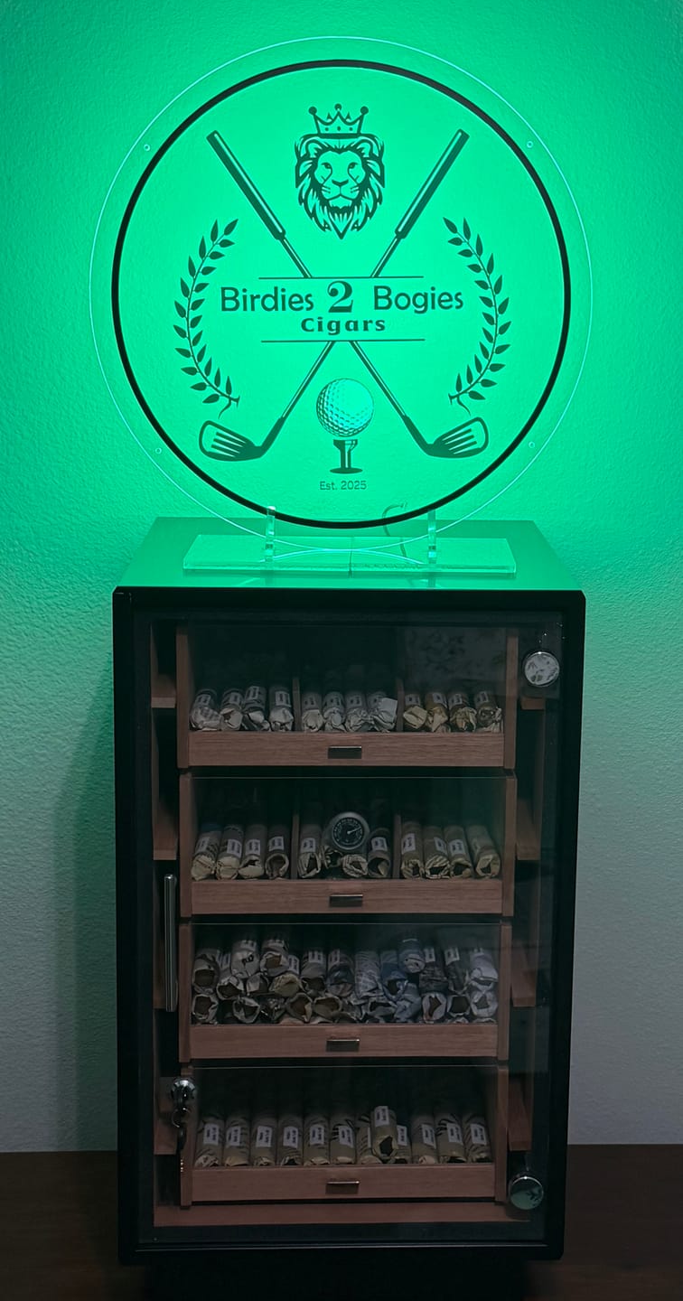 Customer photo review of Custom Acrylic Sign For Jeff