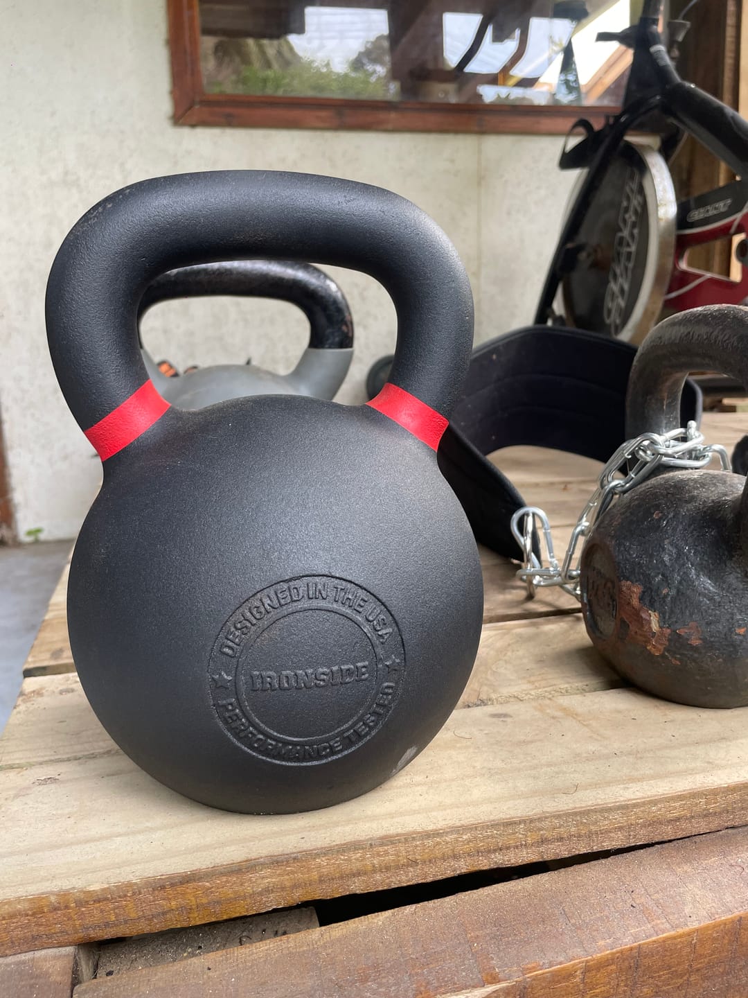 Customer photo review of Kettlebell Premium 4 a 36 kg IRONSIDE