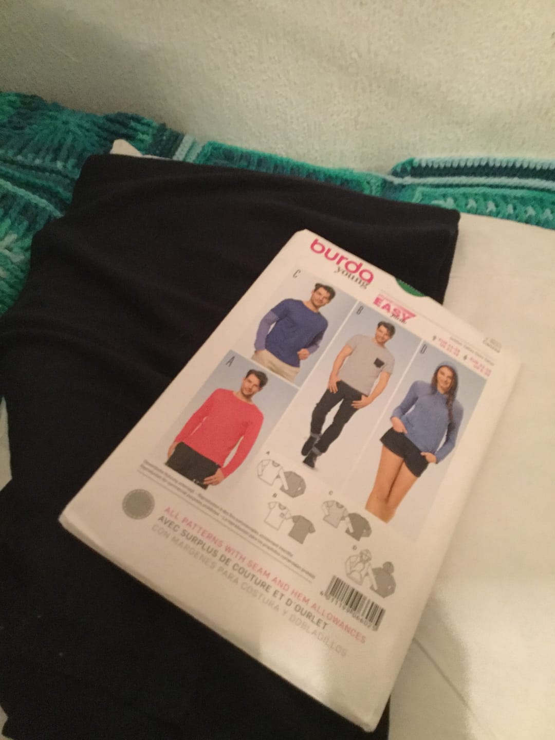 Customer photo review of Plain Bamboo Jersey Fabric