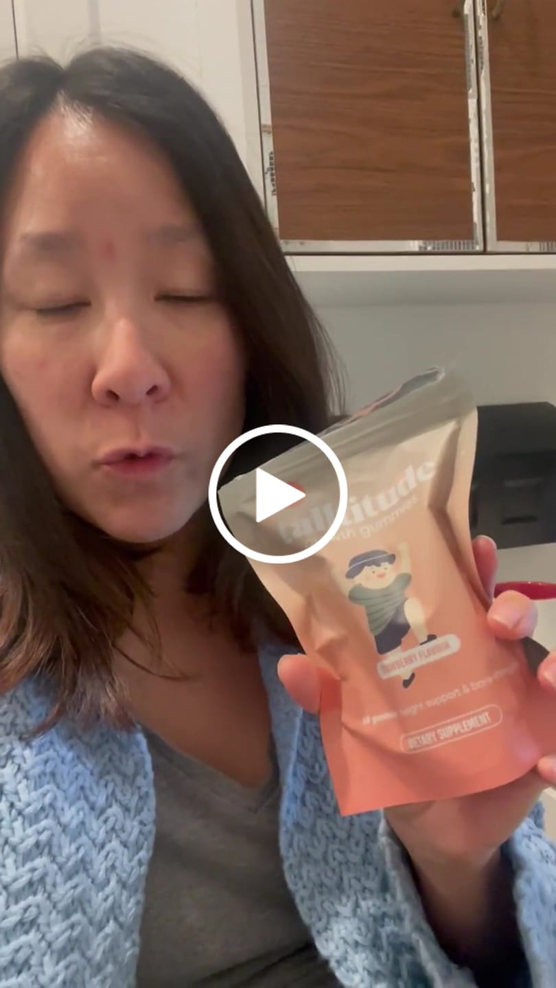 Customer video review of Talltitude Growth Gummies®