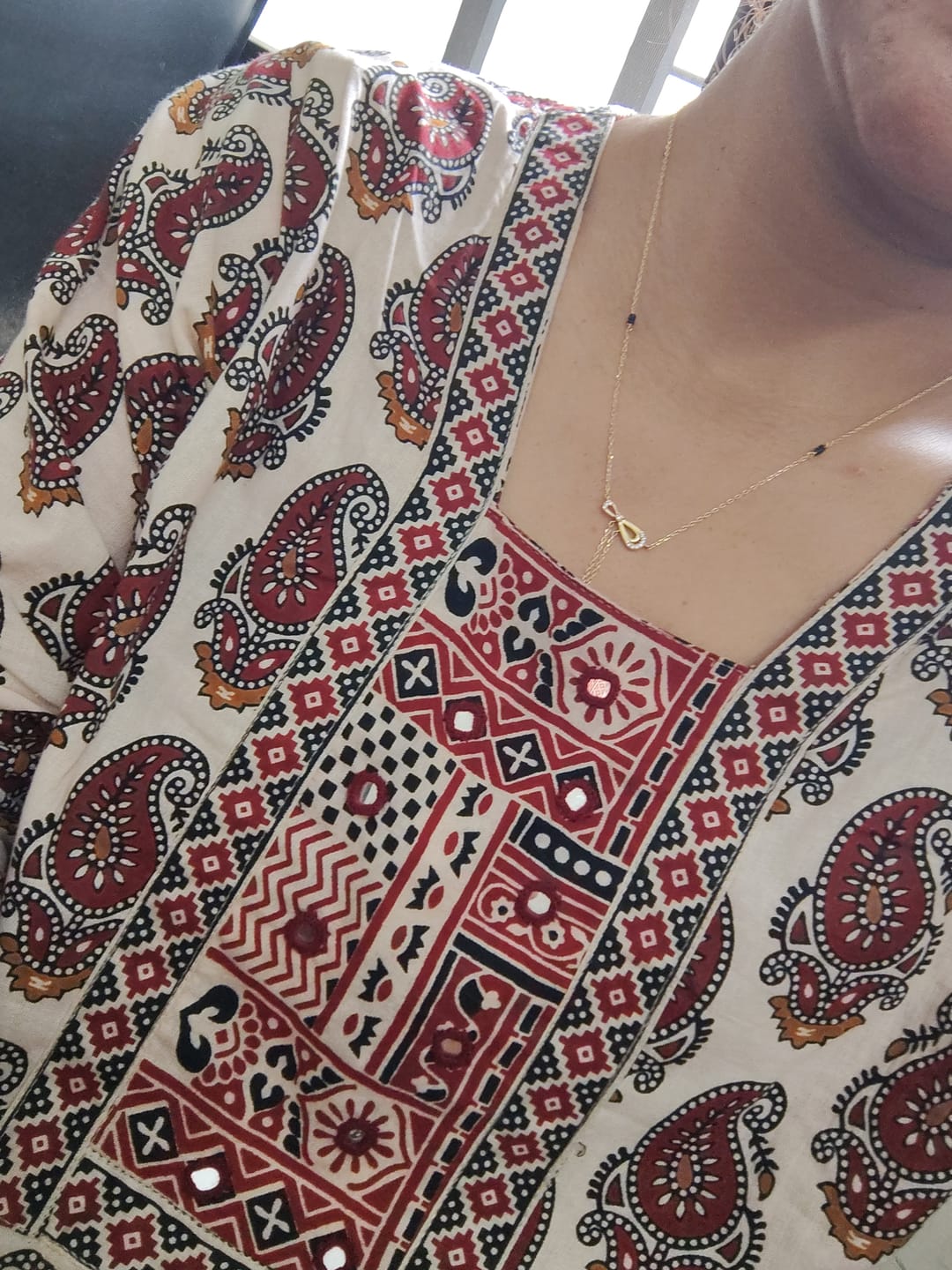 Customer photo review of Bhavani Diamond Mangalsutra