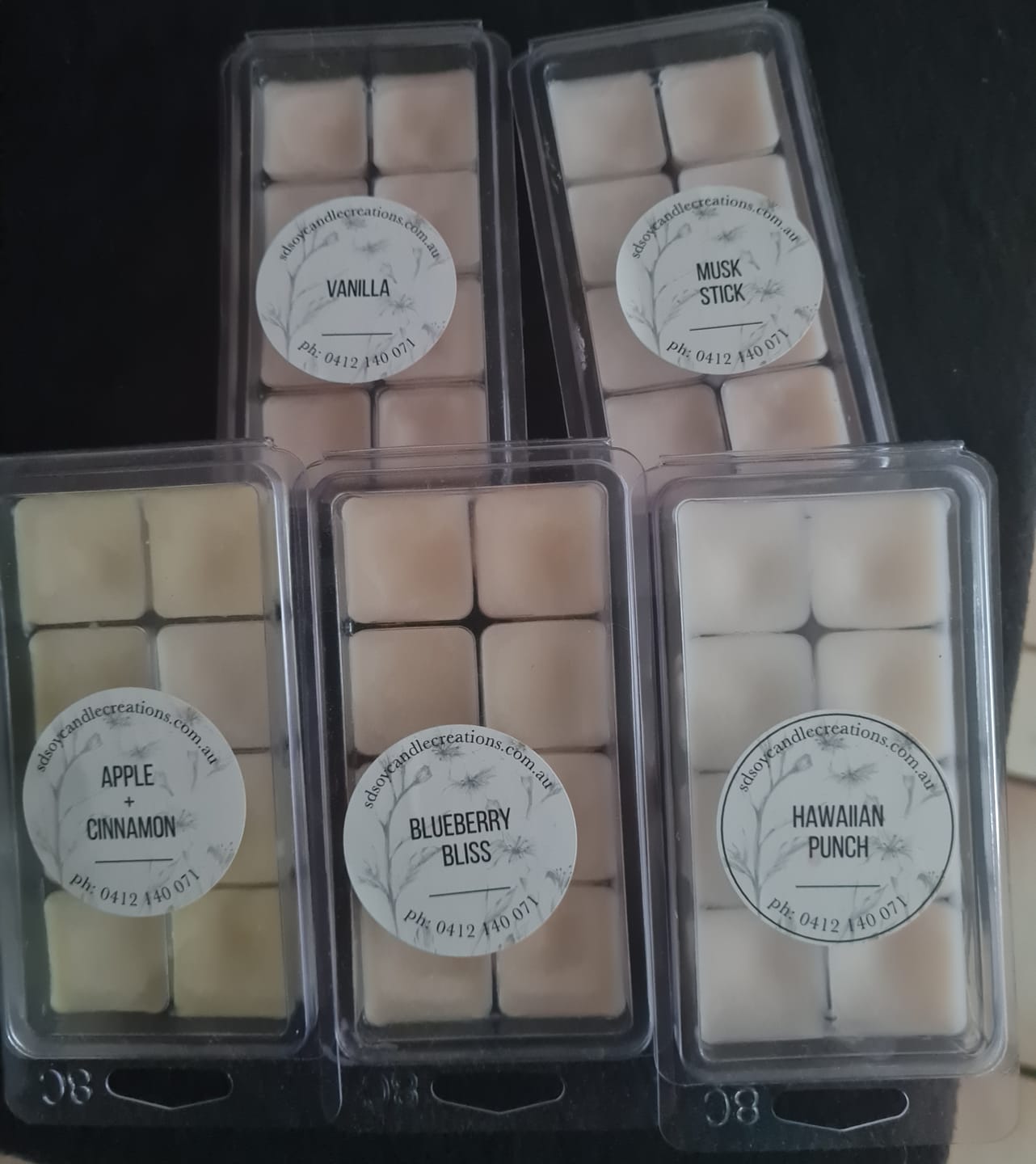 Customer photo review of Pillar Soy Blend Wax